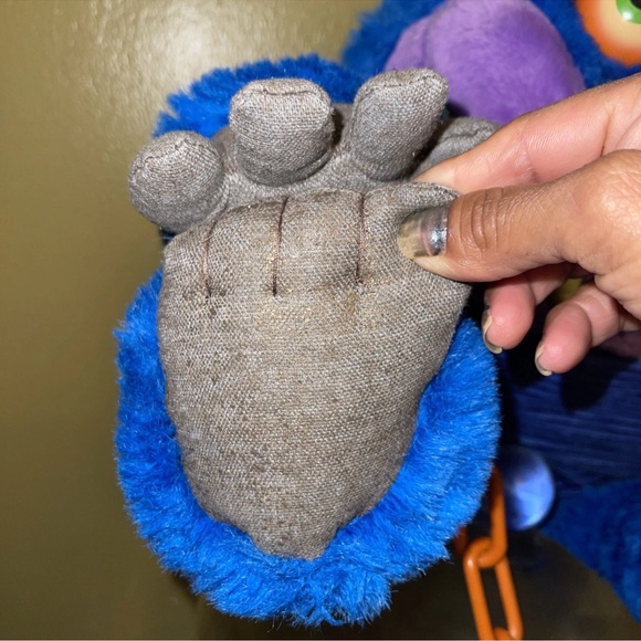 Vintage My Pet Monster 2001 Toymax Talking Plush With Cuffs Plush Tested - Picture 9 of 16
